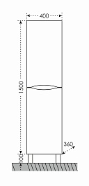 СанТа Пенал Сатурн 40 напольный – фотография-4